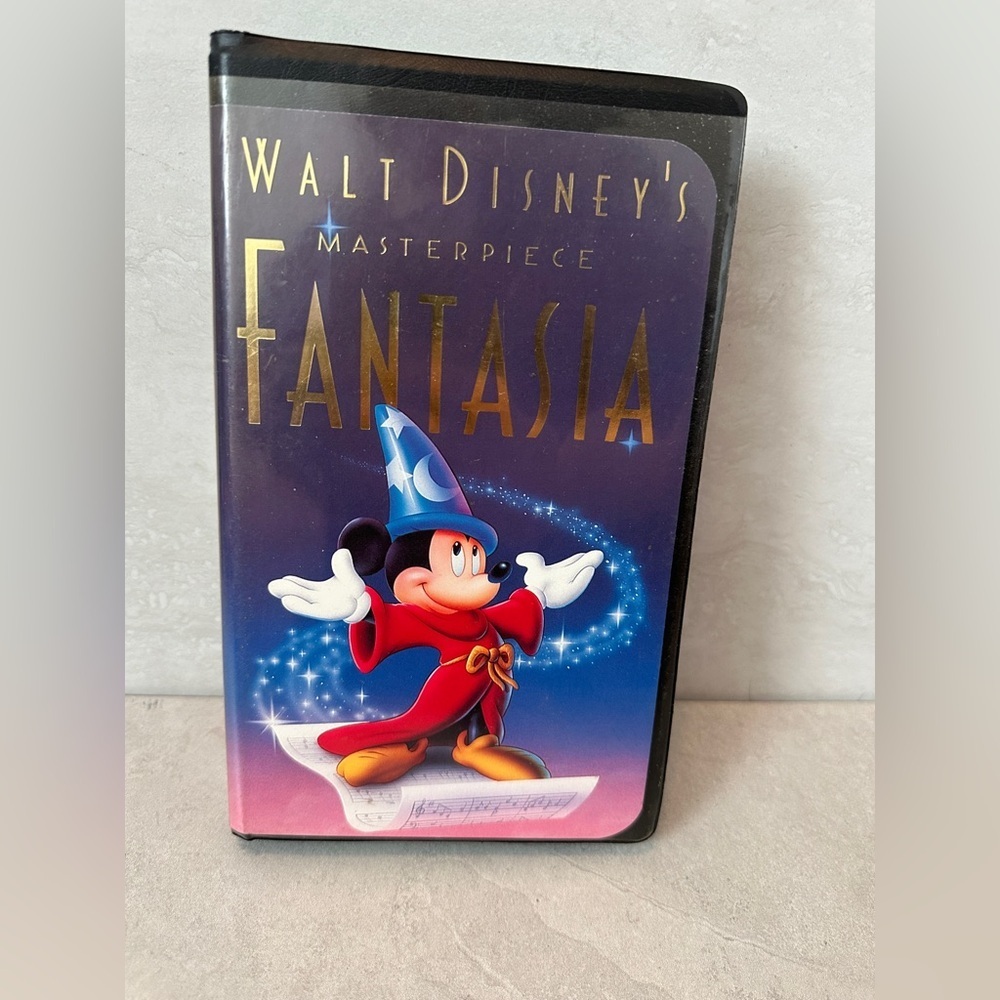 Walt Disney's Masterpiece Fantasia VHS 1991